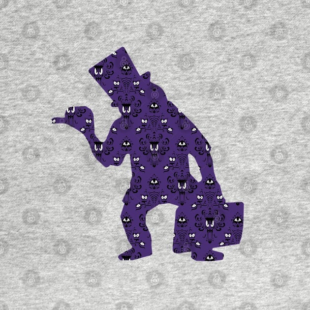 Haunted Mansion Wallpaper Hitchhiking Ghost by FandomTrading